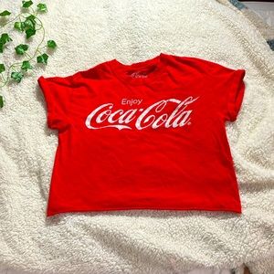 Enjoy Coca-Cola Cropped Tee